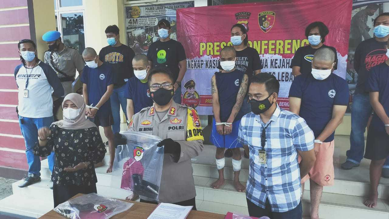 Lima Begal Di Lebak Diringkus Polisi 1 Lima Begal Di Lebak Diringkus Polisi