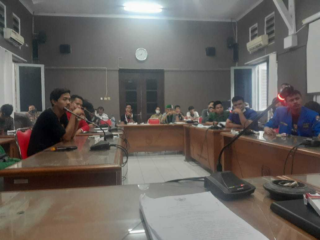 Mahasiswa Gelar Aksi Di Dprd Lebak Soroti Draf Raperda Rtrw