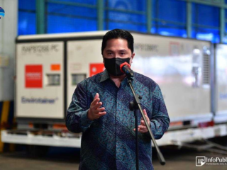Delapan Juta Bahan Baku Vaksin Covid-19 Kembali Tiba Di Tanah Air