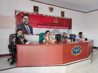 Yorrys Raweyai Sosialisasikan Empat Pilar Kebangsaan Di Biak Numfor