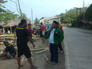 Pas Jumsih, Wisata Pantai Batu Goong Di Jalan Cihara- Bayah Dibuka