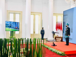 Peringatan Hari Lahir Pancasila Presiden Jokowi Pimpin Upacara