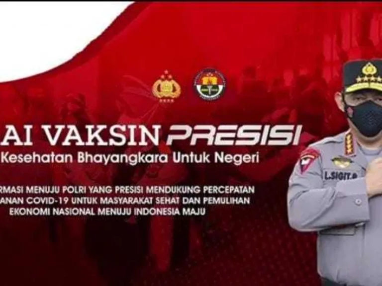 Polri Buka Vaksin Presisi Gratis di Polsek dan Polres