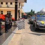Kapolres Lebak Lepas 6 Ton Beras Bantuan Untuk Warga Terdampak Ppkm Darurat