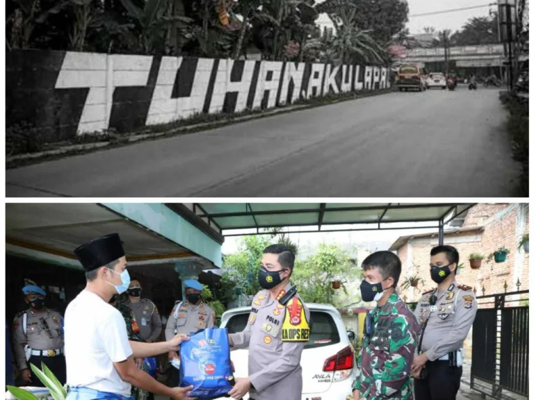 Sambangi Pembuat Mural, Ombudsman Apresiasi Forkopimda Kabupaten Tangerang