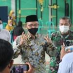 Kerjasama Bareng Kodim 0617 Majalengka, Ponpes Al Mizan Jatiwangi Gelar Vaksinasi Massal