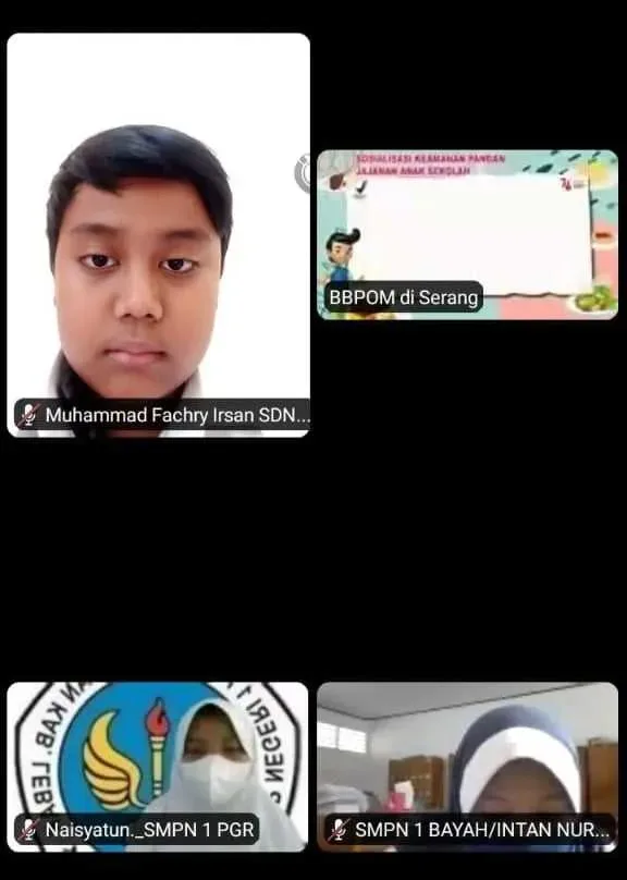 Siswa Sdn 2 Ikut Sosialisasi Keamanan Pangan Bpom Daring 1 Siswa Sdn 2 Ikut Sosialisasi Keamanan Pangan Bpom Daring