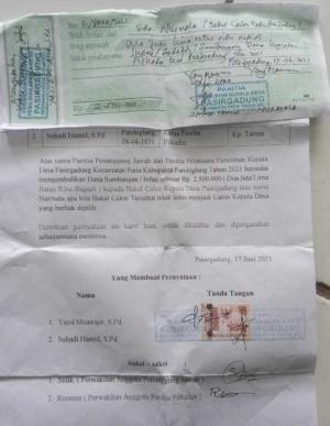 Diyakini Bakal Lolos Testing Cakades, Berkedok Infaq Balon Diduga Bayar Rp 2,5 Juta 1 Diyakini Bakal Lolos Testing Cakades, Berkedok Infaq Balon Diduga Bayar Rp 2,5 Juta