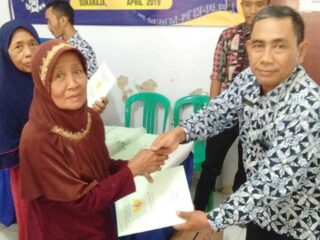 Haeri Maju Kembali Calon Kades Sukaraja Untuk Melanjutkan Perogram