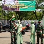 Pelepasan Brigjen Tni Gemuruh Dan Istri Di Korem 064 My
