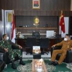 Danrem 064 My Terima Kunjungan Distan