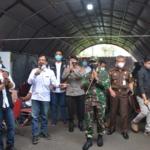 Danrem 064 My Tinjau Vaksinasi Massal Kadin Provinsi