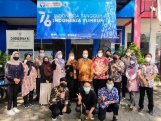 Ombudsman Banten Lepas Mahasiswa Magang Untirta, Ini Momennya