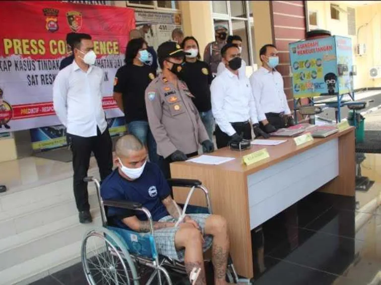 Kurang Dari 24 Jam, Sat Reskrim Polres Lebak Tangkap Pelaku Begal Mahasiswa