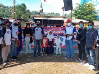 Peringati Hut Moi Ke 3 Tahun, Dpc Moi Kota Cilegon Santuni Yatim Dan Bagi- Bagi Masker