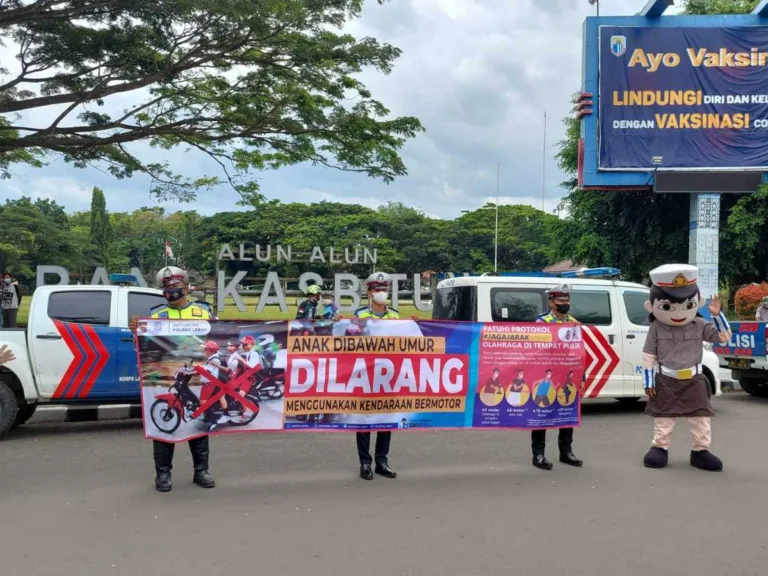 Cara Unik Operasi Zebra Maung Polres Lebak 2021