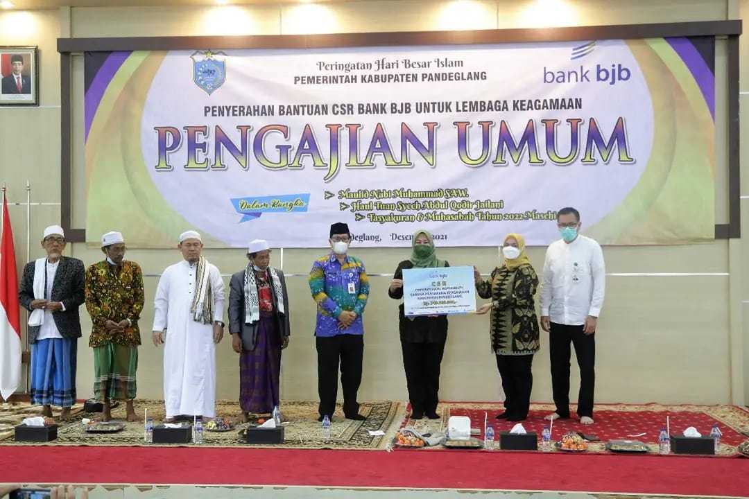 Bupati Irna Arahkan Csr Bjb Rp.749.500.000,- Untuk Kepentingan Umat