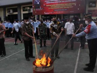 Wakil Gubernur Pimpin Apel Siaga Di Kanwil Sumbar