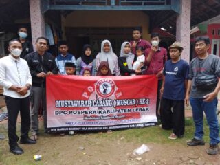 Muscab Kedua Dpc Pospera Lebak Dan Santunan Anak Yatim