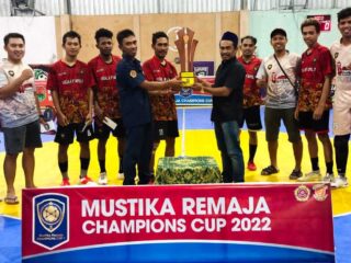 Kejuraaan Futsal Mustika Remaja Cup, Bukti Siswanto Dukung Generasi Muda Warpramasi Salurkan Bakat