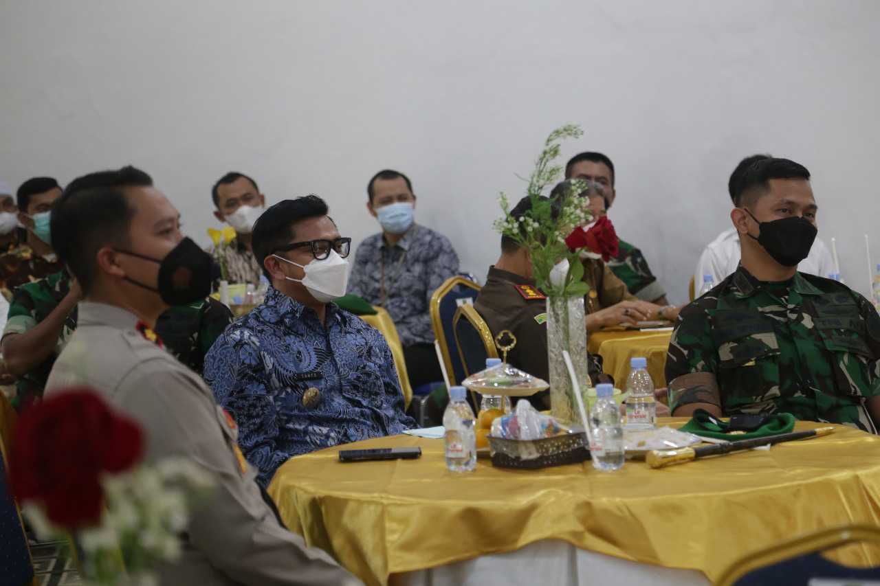 Wabup Pandeglang,Tanto Warsono Arban Hadiri Sertijab Dandim 0601