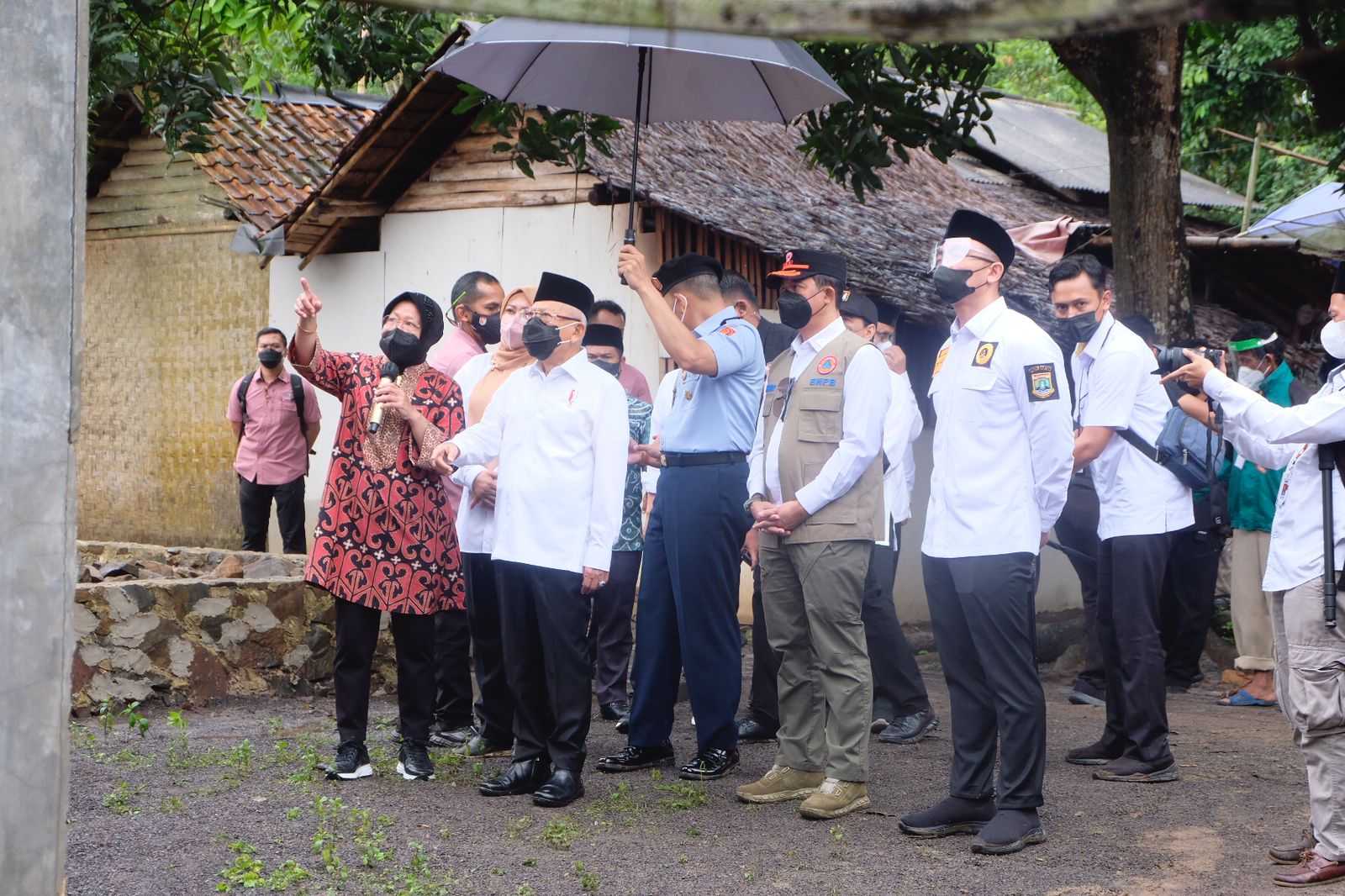Korban Gempa Di Pandeglang Dikunjungi Wapres Ri H.ma'Ruf Amin