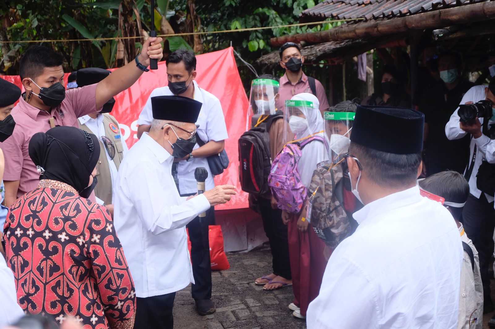 Korban Gempa Di Pandeglang Dikunjungi Wapres Ri H.ma'Ruf Amin
