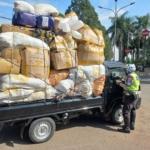 18 Truk Odol Ditilang Satlantas Polresta Tangerang