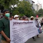 Massa Aksi Jaringan Aktivis Indonesia Gruduk Kementerian Esdm