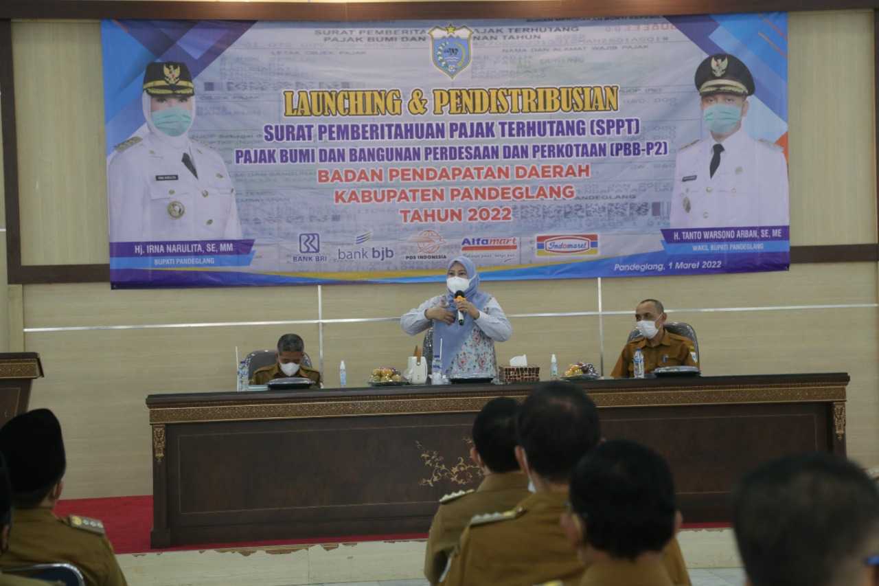 Bupati Pandeglang,Irna Narulita:&Quot;Optimaliisasi Pbbp2 Pengaruhi Percepatan Pembangunan&Quot; 13 Bupati Pandeglang,Irna Narulita:&Quot;Optimaliisasi Pbbp2 Pengaruhi Percepatan Pembangunan&Quot;