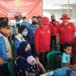Gebyar Vaksinasi Binda Banten Diserebu Warga