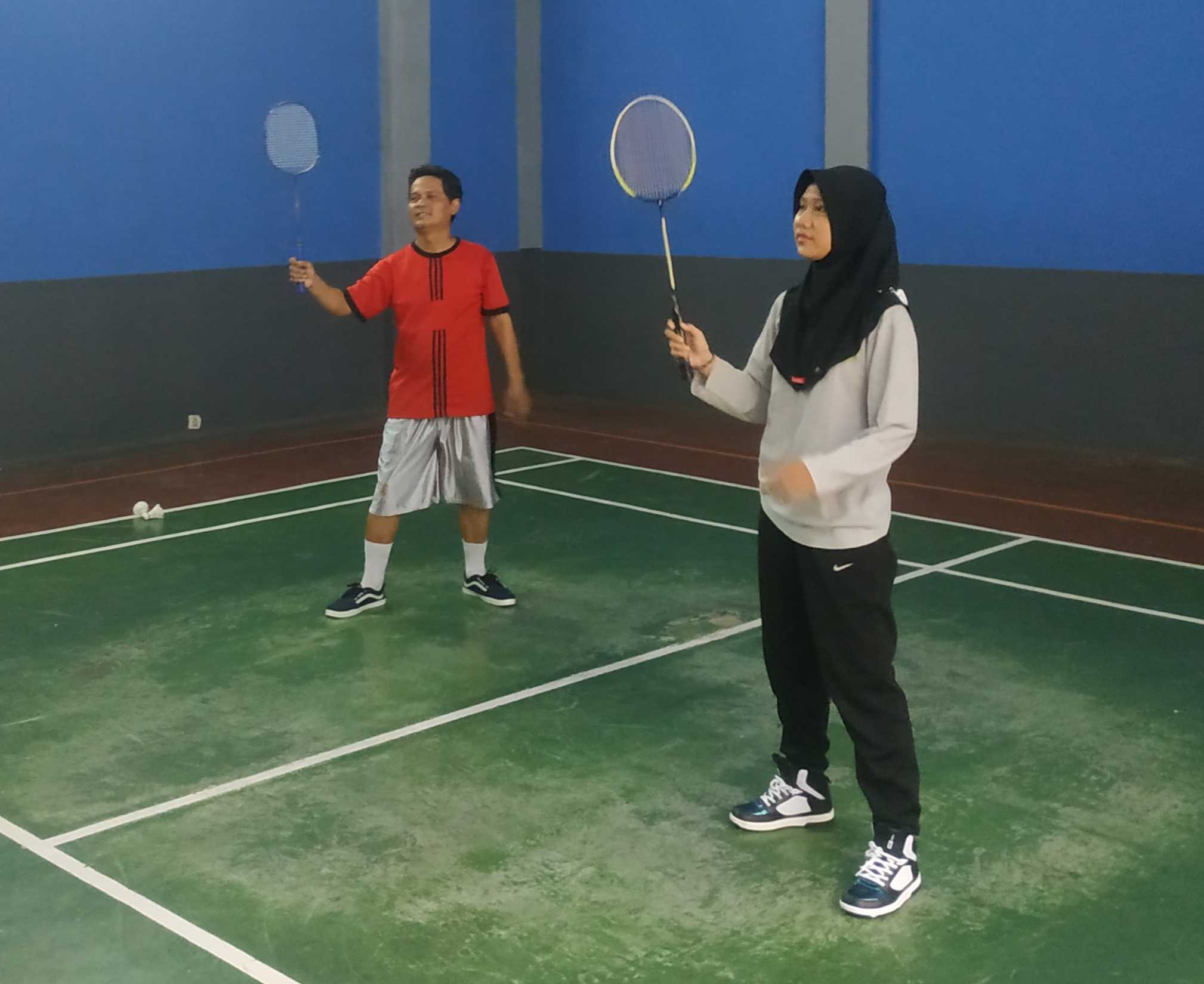 Mata Tunas 17 Gelar Pertandingan Bulutangkis Setelah Vakum Selama Pandemi