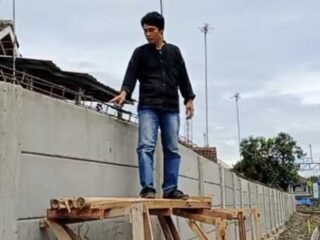 Diduga Tak Sesuai Spek, Lsm Lbr Minta Pjka Pusat Turun Periksa Besi Panel Jalur Kereta Rangkasbitung Merak