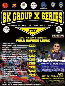 Ramai, Warga Sambut Baik Ketua Gapensi Lebak Saat Cek Sirkuit Grasstrack Championship 2022 I Harian Terbit