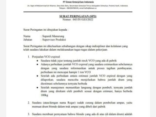 Tak Miliki Izin, Pt Green Enterprises Harus Ditindak Tegas