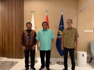 Ayep Zaki Sampaikan Program Budidaya Kedelai Di Depan Wakil Ketua Dpr Ri Rachmad Gobel