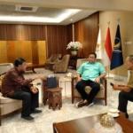 Ayep Zaki Sampaikan Program Budidaya Kedelai Di Depan Wakil Ketua Dpr Ri Rachmad Gobel
