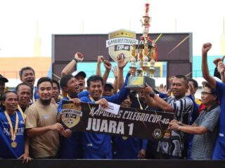 Kapolres Cilegon Tutup Cup U40