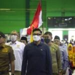 Wabup Tanto Minta Atlet Peparpeda Pandeglang Cetak Prestasi.