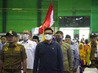 Wabup Tanto Minta Atlet Peparpeda Pandeglang Cetak Prestasi.