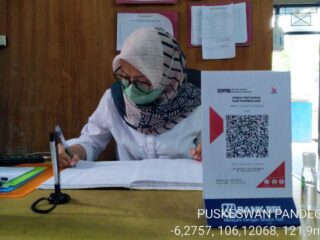 Pakai Qris, Transaksi Digital Pelayanan Kesehatan Hewan Di Puskeswan Pandeglang Non Tunai
