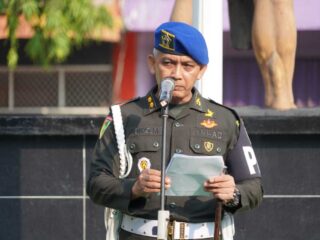 Denpom Iii/4 Serang Peringati Apel Corps Hut Ke-76 Pomad &Amp; Acara Syukuran