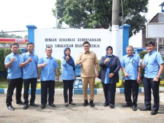 Kunjungi Perumdam, Wabup Tanto Motivasi Para Pegawai Guna Paningkatan Kinerja