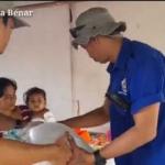 Tim Berkata Benar, Moi Dpc Lebak Dan Relawan Sambangi Rumah Pipih, Balita Yang Tersiram Air Panas Di Maja