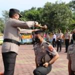 Dihari Bhayangkara, 41 Personil Polres Lebak Mendapat Kenaikan Pangkat