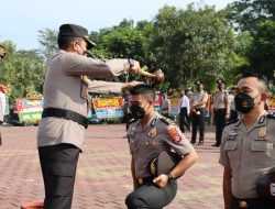 Dihari Bhayangkara, 41 Personil Polres Lebak Mendapat Kenaikan Pangkat