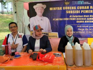 Daeng Jamal Ketua Umum Garda Bintang Timur Gelar Operasi Pasar Minyak Goreng Curah 