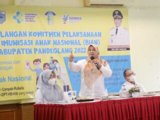 Bupati Pandeglang Irna Narulita  Ajak Seluruh Komponen Sukseskan Bian Di Pandeglang