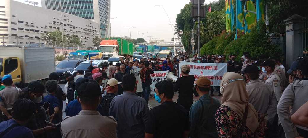 Rusak Lingkungan, Massa Aksi Demo di Walikota Jakarta Utara I Harian Terbit