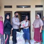 Mantaap ! Polres Lebak Berikan Bantuan Sembako Kepada Korban Ledakan Gas El Di Cibadak